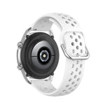 Bracelet sport en silicone R850 de couleur unie, taille unique 20 mm, pour Galaxy Watch 3 41 mm