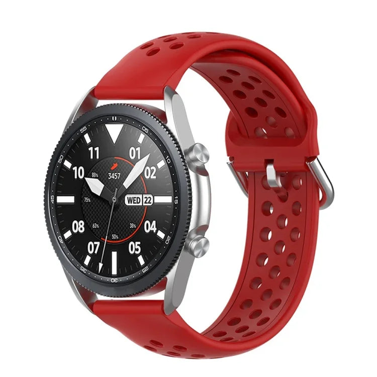 Bracelet sport en silicone R850 de couleur unie, taille unique 20 mm, pour Galaxy Watch 3 41 mm