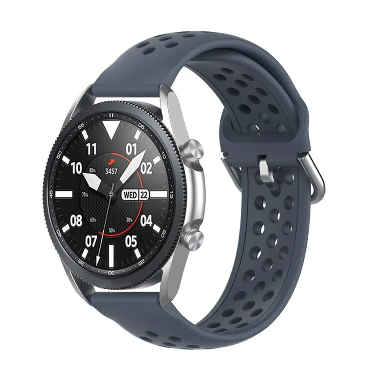 Bracelet sport en silicone R850 de couleur unie, taille unique 20 mm, pour Galaxy Watch 3 41 mm