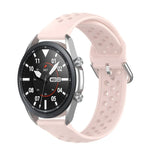 Bracelet sport en silicone R850 de couleur unie, taille unique 20 mm, pour Galaxy Watch 3 41 mm
