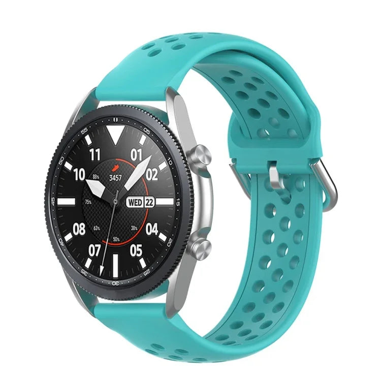 Bracelet sport en silicone R850 de couleur unie, taille unique 20 mm, pour Galaxy Watch 3 41 mm