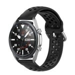 Bracelet sport en silicone R850 de couleur unie, taille unique 20 mm, pour Galaxy Watch 3 41 mm