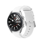 Bracelet en cuir à queue ronde, Taille unique 20mm, Pour Galaxy Watch 3 41mm