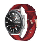 Bracelet texturé en nylon tressé, Taille : unique 22mm, Pour Galaxy Watch 3 45mm