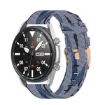 Bracelet texturé en nylon tressé, Taille : unique 22mm, Pour Galaxy Watch 3 45mm