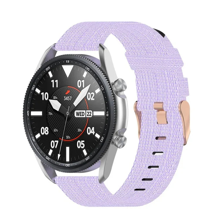 Bracelet texturé en nylon tressé, Taille : unique 22mm, Pour Galaxy Watch 3 45mm