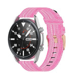 Bracelet texturé en nylon tressé, Taille : unique 22mm, Pour Galaxy Watch 3 45mm