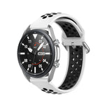 Bracelet en silicone sport de couleur unie, taille unique 22mm, pour Galaxy Watch 3 45mm
