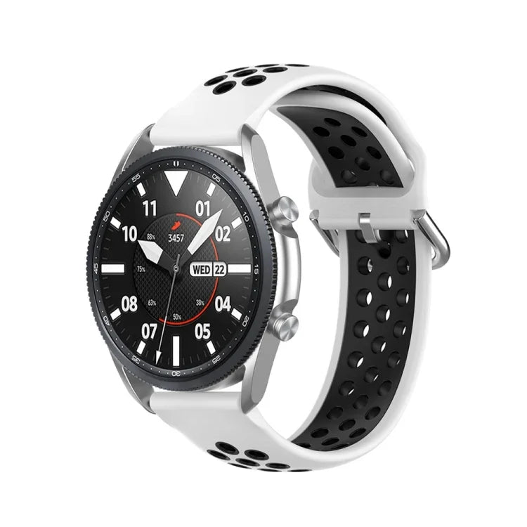 Bracelet en silicone sport de couleur unie, taille unique 22mm, pour Galaxy Watch 3 45mm
