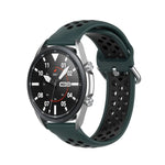 Bracelet en silicone sport de couleur unie, taille unique 22mm, pour Galaxy Watch 3 45mm