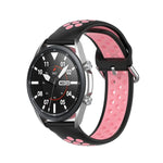 Bracelet en silicone sport de couleur unie, taille unique 22mm, pour Galaxy Watch 3 45mm