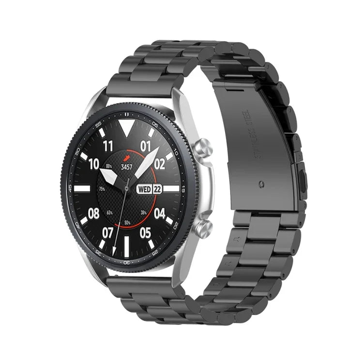 Trois bracelets en acier inoxydable pour démonter le compteur et les cornes, taille : 22 mm, pour Galaxy Watch 3 45mm