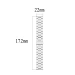 Trois bracelets en acier inoxydable pour démonter le compteur et les cornes, taille : 22 mm, pour Galaxy Watch 3 45mm