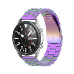 Trois bracelets en acier inoxydable pour démonter le compteur et les cornes, taille : 22 mm, pour Galaxy Watch 3 45mm