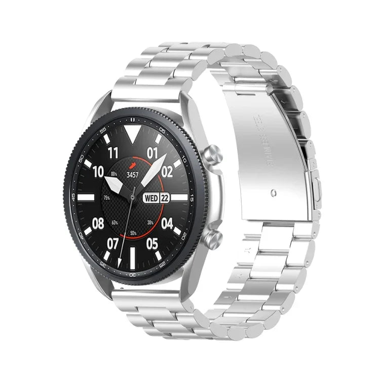 Trois bracelets en acier inoxydable pour démonter le compteur et les cornes, taille : 22 mm, pour Galaxy Watch 3 45mm