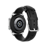 Bracelet en cuir à queue ronde, Taille : Taille unique 22mm, Pour Galaxy Watch 3 45mm