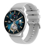 Montre connectée sport HK89 1,43 pouce BT5.0 IP67, compatible avec les notifications d'appels et de messages Bluetooth, et moniteur de fréquence cardiaque et de pression artérielle.