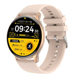 Montre connectée sport HK89 1,43 pouce BT5.0 IP67, compatible avec les notifications d'appels et de messages Bluetooth, et moniteur de fréquence cardiaque et de pression artérielle.