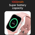 Montre connectée sport enfant K20 1,81 pouce, compatible appels vidéo/notifications de messages/GPS/Wi-Fi/IA