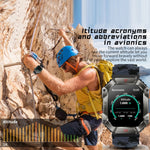 Montre connectée sport KR80 2 pouces BT5.1 IP67, compatible appels Bluetooth, suivi du sommeil, saturation en oxygène, fréquence cardiaque et pression artérielle