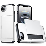 Étui de téléphone antichoc Armor avec fente pour carte, pour iPhone 17e / 16e, pour iPhone 17 Pro Max, pour iPhone 17 Pro, pour iPhone 17