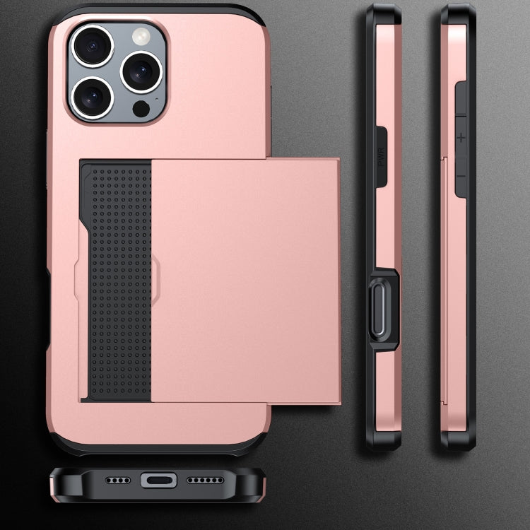 Coque de téléphone antichoc avec porte-cartes, pour iPhone 16