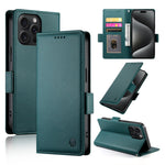 Étui de téléphone en cuir dépoli à boucle latérale magnétique, Pour iPhone 16 Pro, Pour iPhone 16 Plus, Pour iPhone 16, Pour iPhone 15 Pro Max, Pour iPhone 15 Pro, Pour iPhone 15 Plus