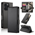 Étui de téléphone en cuir dépoli à boucle latérale magnétique, Pour iPhone 16 Pro, Pour iPhone 16 Plus, Pour iPhone 16, Pour iPhone 15 Pro Max, Pour iPhone 15 Pro, Pour iPhone 15 Plus