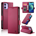 Coque de téléphone en cuir dépoli magnétique à boucle latérale, pour iPhone 12 mini, pour iPhone 11 Pro Max, pour iPhone 11, pour iPhone 11 Pro, pour iPhone X / XS, pour iPhone XR