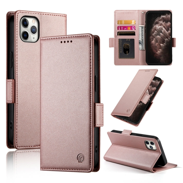 Coque de téléphone en cuir dépoli magnétique à boucle latérale, pour iPhone 12 mini, pour iPhone 11 Pro Max, pour iPhone 11, pour iPhone 11 Pro, pour iPhone X / XS, pour iPhone XR