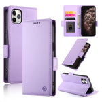 Coque de téléphone en cuir dépoli magnétique à boucle latérale, pour iPhone 12 mini, pour iPhone 11 Pro Max, pour iPhone 11, pour iPhone 11 Pro, pour iPhone X / XS, pour iPhone XR