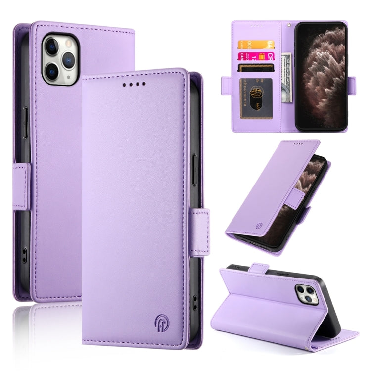 Coque de téléphone en cuir dépoli magnétique à boucle latérale, pour iPhone 12 mini, pour iPhone 11 Pro Max, pour iPhone 11, pour iPhone 11 Pro, pour iPhone X / XS, pour iPhone XR
