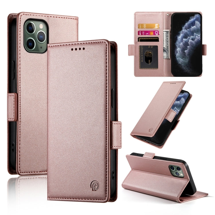 Coque de téléphone en cuir dépoli magnétique à boucle latérale, pour iPhone 12 mini, pour iPhone 11 Pro Max, pour iPhone 11, pour iPhone 11 Pro, pour iPhone X / XS, pour iPhone XR
