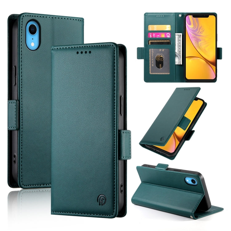 Coque de téléphone en cuir dépoli magnétique à boucle latérale, pour iPhone 12 mini, pour iPhone 11 Pro Max, pour iPhone 11, pour iPhone 11 Pro, pour iPhone X / XS, pour iPhone XR