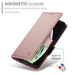 Coque de téléphone en cuir dépoli à boucle latérale magnétique, pour iPhone XS Max, pour iPhone 8 Plus / 7 Plus