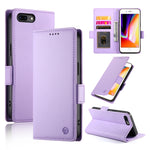 Coque de téléphone en cuir dépoli à boucle latérale magnétique, pour iPhone XS Max, pour iPhone 8 Plus / 7 Plus