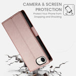 Étui de téléphone en cuir dépoli magnétique à boucle latérale, pour iPhone 17e / 16e, pour iPhone 17 Pro Max, pour iPhone 17 Pro, pour iPhone 17, pour iPhone Air, pour iPhone 16 Pro Max