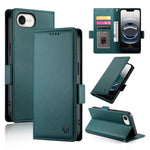 Étui de téléphone en cuir dépoli magnétique à boucle latérale, pour iPhone 17e / 16e, pour iPhone 17 Pro Max, pour iPhone 17 Pro, pour iPhone 17, pour iPhone Air, pour iPhone 16 Pro Max