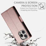 Étui de téléphone en cuir dépoli à boucle latérale magnétique, Pour iPhone 16 Pro, Pour iPhone 16 Plus, Pour iPhone 16, Pour iPhone 15 Pro Max, Pour iPhone 15 Pro, Pour iPhone 15 Plus