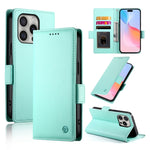 Étui de téléphone en cuir dépoli à boucle latérale magnétique, Pour iPhone 16 Pro, Pour iPhone 16 Plus, Pour iPhone 16, Pour iPhone 15 Pro Max, Pour iPhone 15 Pro, Pour iPhone 15 Plus