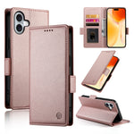 Étui de téléphone en cuir dépoli à boucle latérale magnétique, Pour iPhone 16 Pro, Pour iPhone 16 Plus, Pour iPhone 16, Pour iPhone 15 Pro Max, Pour iPhone 15 Pro, Pour iPhone 15 Plus