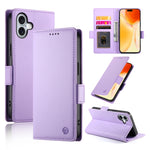 Étui de téléphone en cuir dépoli à boucle latérale magnétique, Pour iPhone 16 Pro, Pour iPhone 16 Plus, Pour iPhone 16, Pour iPhone 15 Pro Max, Pour iPhone 15 Pro, Pour iPhone 15 Plus