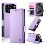 Étui de téléphone en cuir dépoli magnétique à boucle latérale, pour iPhone 17e / 16e, pour iPhone 17 Pro Max, pour iPhone 17 Pro, pour iPhone 17, pour iPhone Air, pour iPhone 16 Pro Max