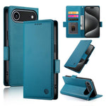 Étui de téléphone en cuir dépoli magnétique à boucle latérale, pour iPhone 17e / 16e, pour iPhone 17 Pro Max, pour iPhone 17 Pro, pour iPhone 17, pour iPhone Air, pour iPhone 16 Pro Max