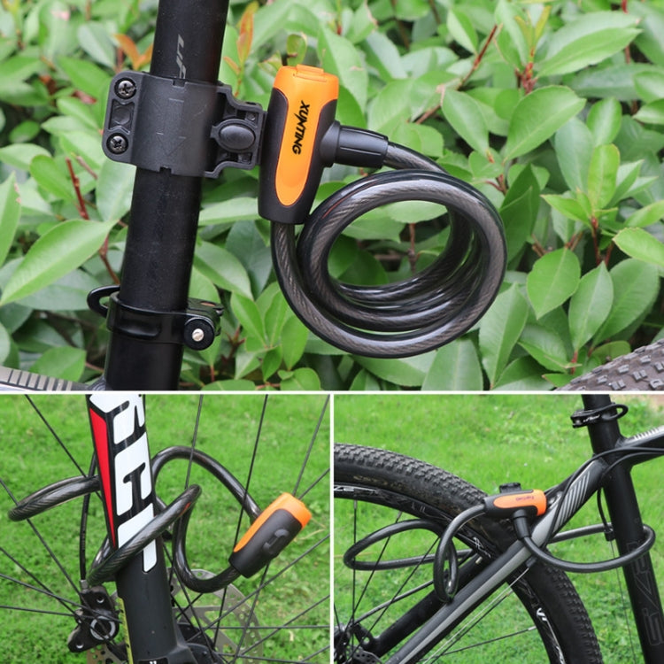 Antivol portable pour vélo avec câble en acier et cadre de verrouillage, style A 100 cm noir, style A 120 cm noir, style B 100 cm noir, style B 120 cm noir, style B 150 cm noir