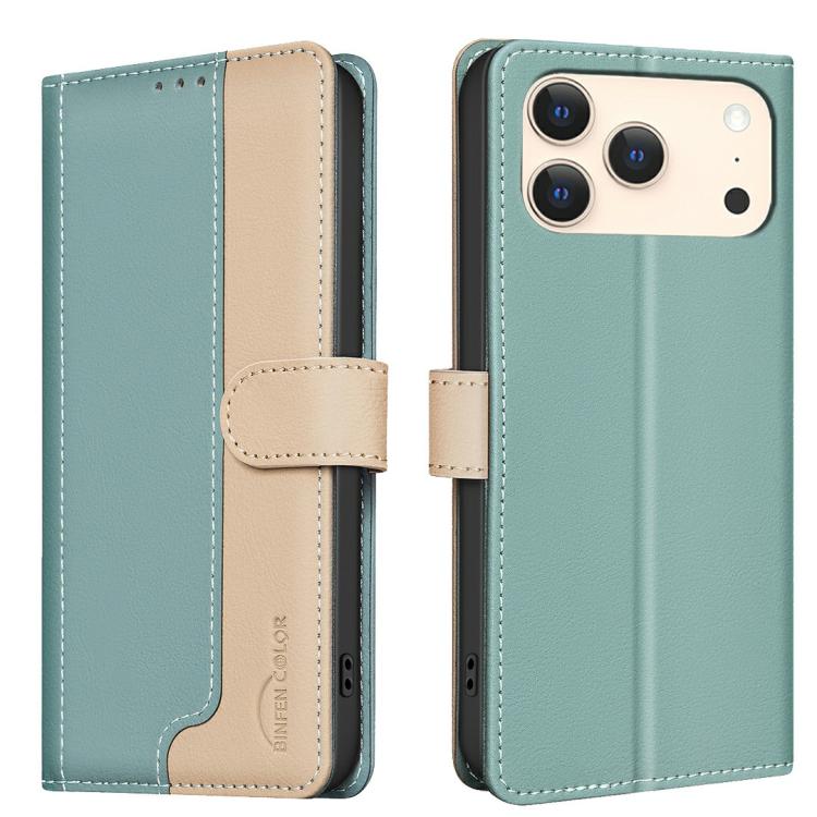 Étui de téléphone en cuir anti-vol RFID assorti, pour iPhone 17e / 16e, pour iPhone 17 Pro Max, pour iPhone 17 Pro, pour iPhone 17, pour iPhone Air, pour iPhone 16 Pro Max, pour iPhone 16 Pro, pour iPhone 16 Plus, pour iPhone 16