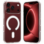 Coque en TPU acrylique transparent magnétique MagSafe pour appareil photo à grand trou, Pour iPhone 17 Pro Max, Pour iPhone 17 Pro, Pour iPhone 17, Pour iPhone Air, Pour iPhone 16 Pro Max, Pour iPhone 16 Pro, Pour iPhone 16 Plus, Pour iPhone 16