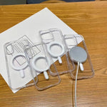 Coque en TPU acrylique transparent magnétique MagSafe pour appareil photo à grand trou, Pour iPhone 17 Pro Max, Pour iPhone 17 Pro, Pour iPhone 17, Pour iPhone Air, Pour iPhone 16 Pro Max, Pour iPhone 16 Pro, Pour iPhone 16 Plus, Pour iPhone 16