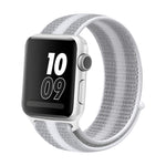 Bracelet en nylon à boucle, Pour Apple Watch Series 8&7 41mm / SE 2&6&SE&5&4 40mm / 3&2&1 38mm, Pour Apple Watch Ultra 49mm / Series 8&7 45mm / SE 2&6&SE&5&4 44mm / 3&2&1 42mm, Pour Apple Watch Series 7 45mm / 6 & SE & 5 & 4 44mm / 3 & 2 & 1 42mm