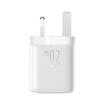 Chargeur port USB-C / Type-C JOYROOM JR-TCF20 PD20W, prise UK